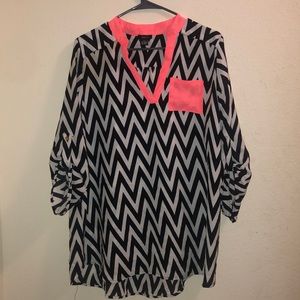 Lightweight Chevron Top